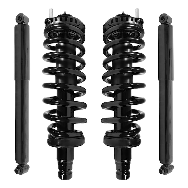 Unity 4-11180-251020-001 Front and Rear Complete Strut Assembly Shock Kit 4-11180-251020-001 - main
